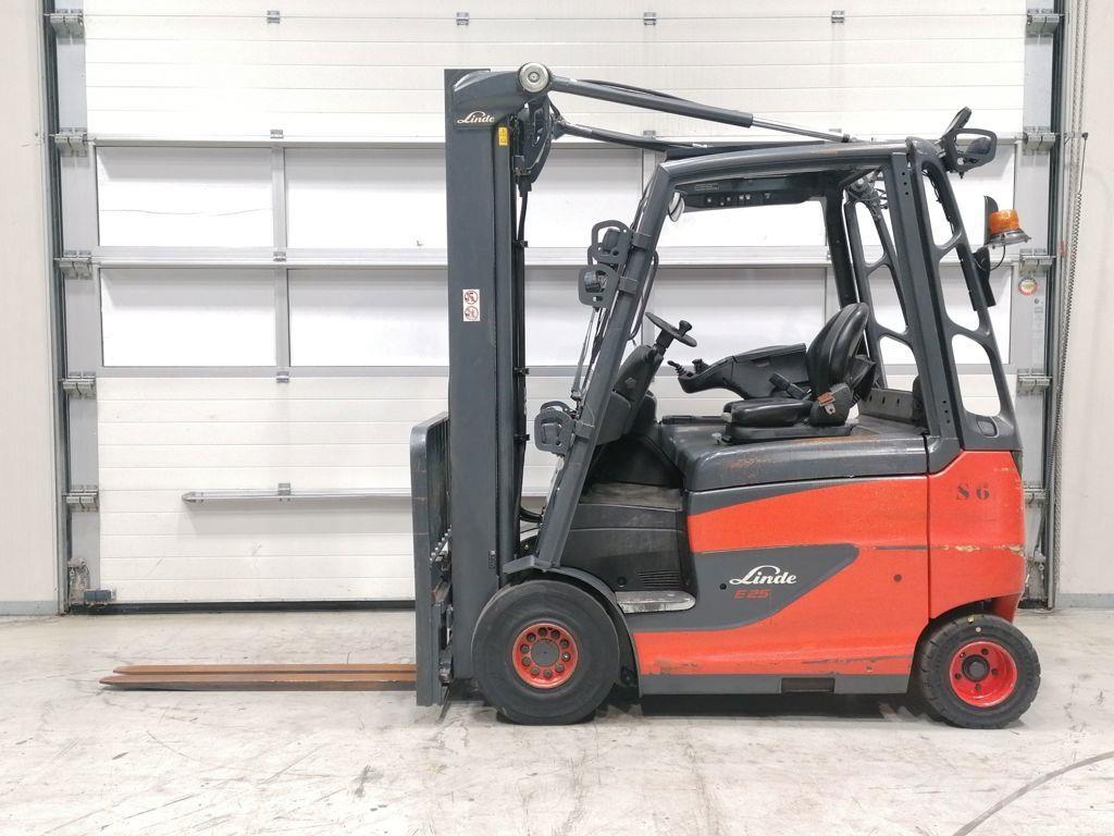 Linde E25H-01/600 El gaffeltrucks