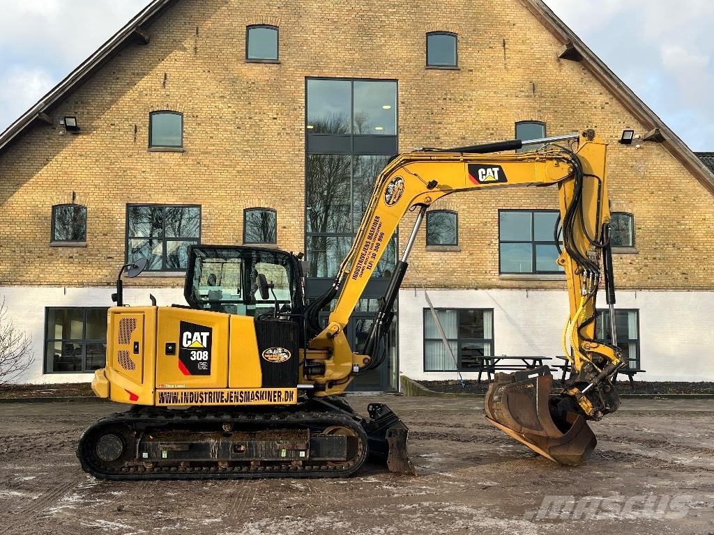 CAT 308 CR Midi-gravemaskiner 7t - 12t
