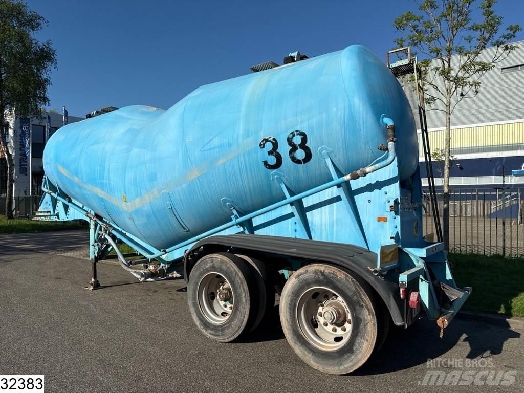  FILLIAT Silo Semi-trailer med Tank