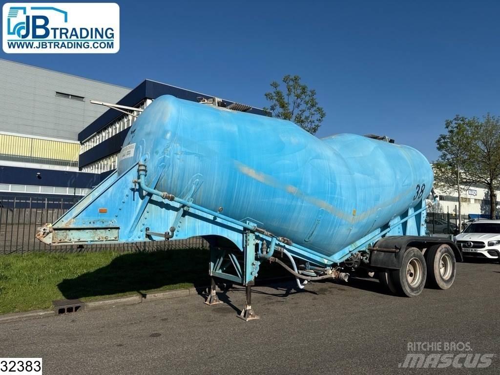  FILLIAT Silo Semi-trailer med Tank