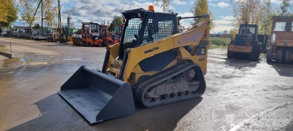 Komatsu CK 35-1 Minilæsser - skridstyret