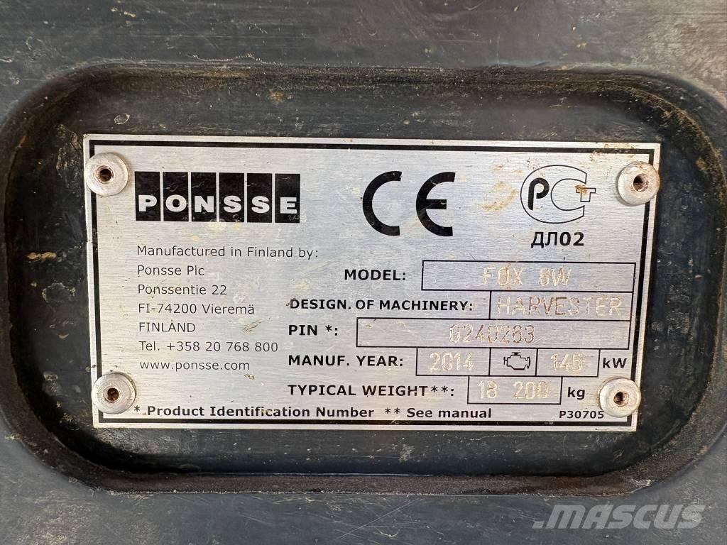 Ponsse Fox Skovningsmaskiner