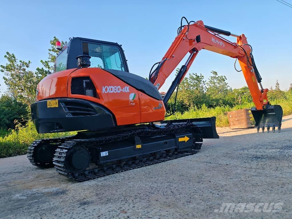 Kubota KX 080-4 CX Midi-gravemaskiner 7t - 12t