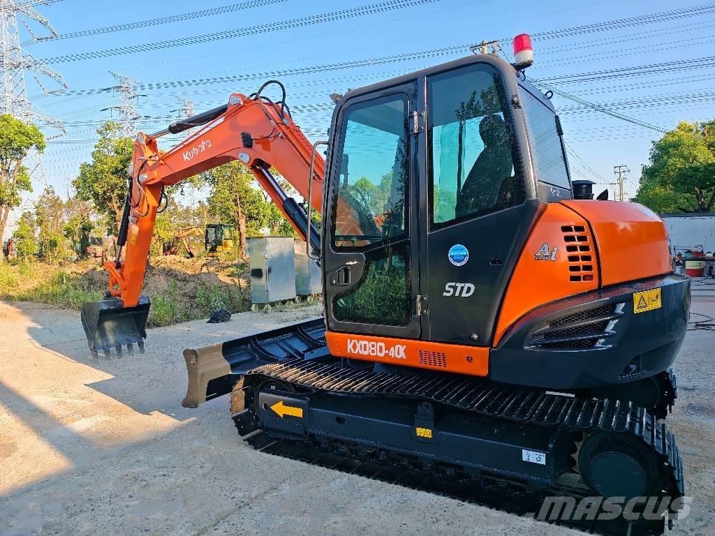 Kubota KX 080-4 CX Midi-gravemaskiner 7t - 12t