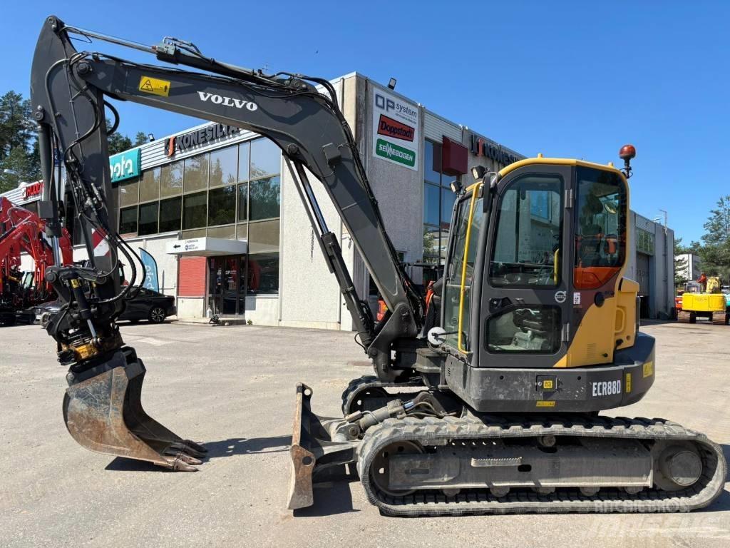 Volvo ECR88D Midi-gravemaskiner 7t - 12t