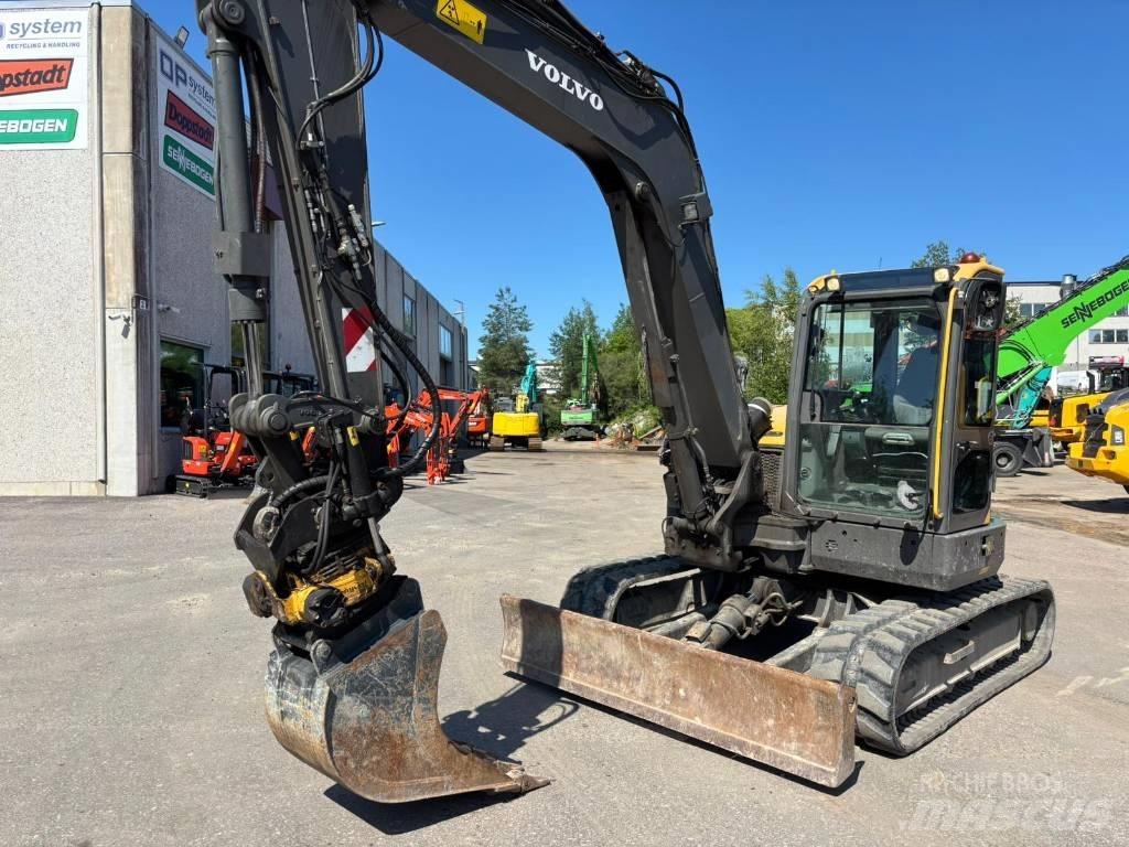 Volvo ECR88D Midi-gravemaskiner 7t - 12t