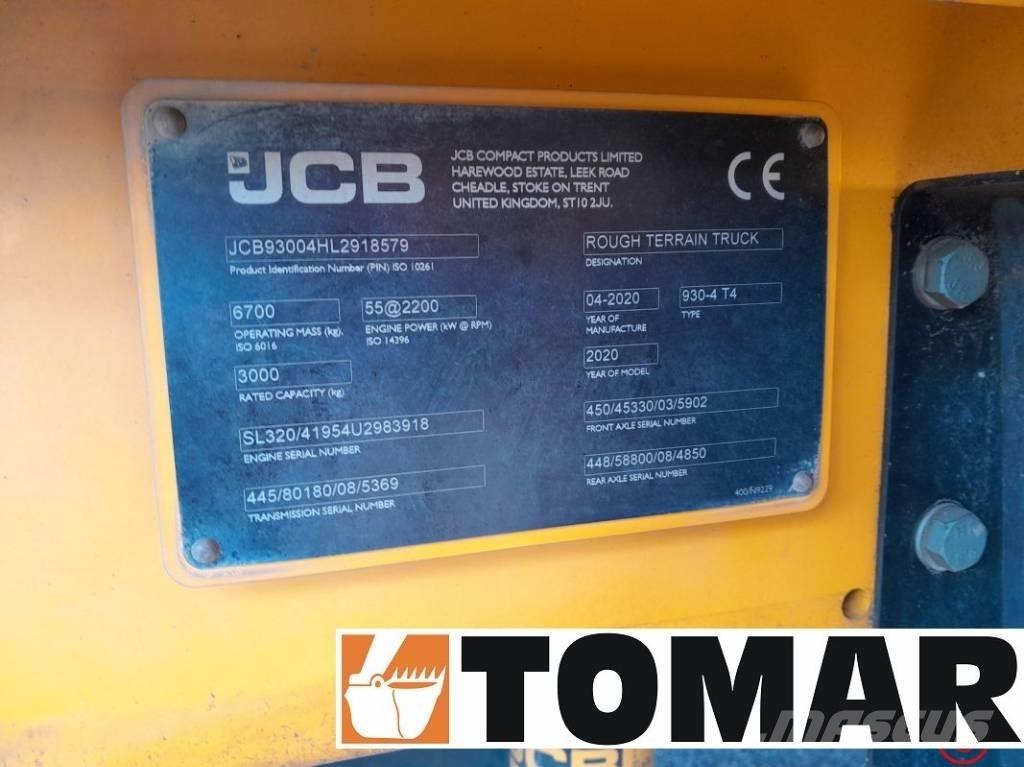 JCB 930-4 Terrængående gaffeltruck