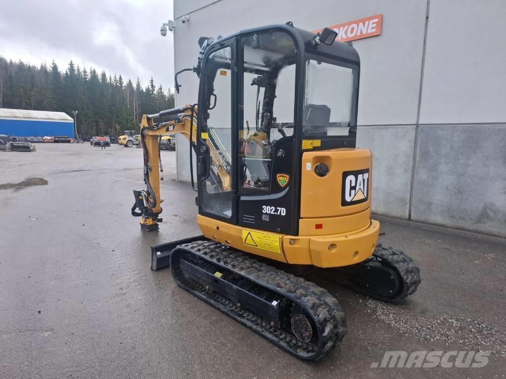CAT 302.7 D CR Minigravemaskiner