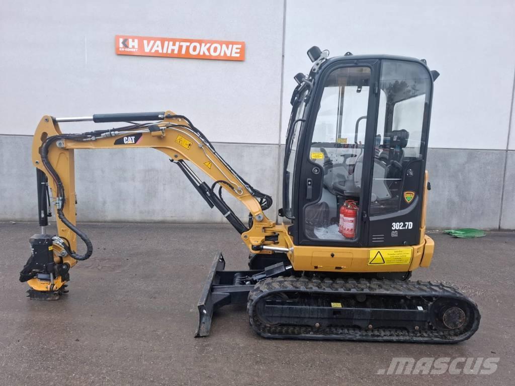 CAT 302.7 D CR Minigravemaskiner