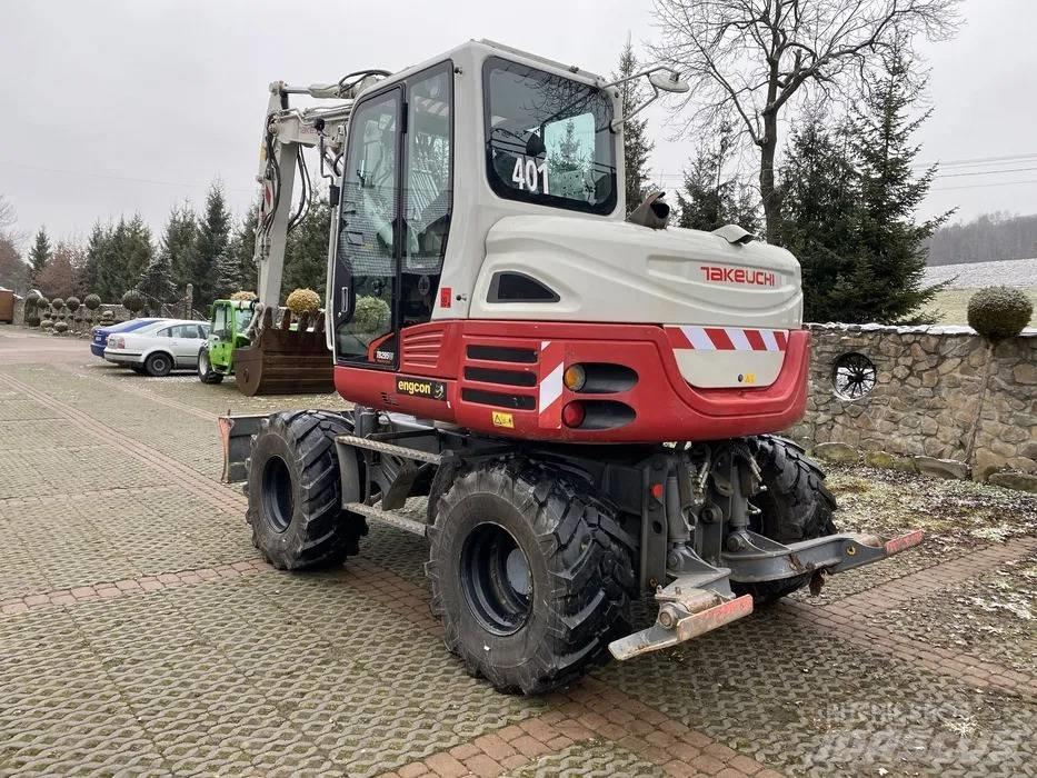 Takeuchi TB 295 Gravemaskiner på hjul