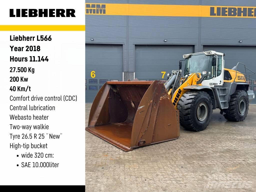 Liebherr L 566 Læssemaskiner på hjul