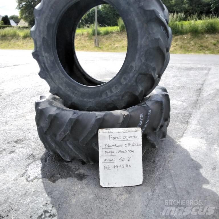 Goodyear 580/70R38 Hjul, Dæk og Fælge