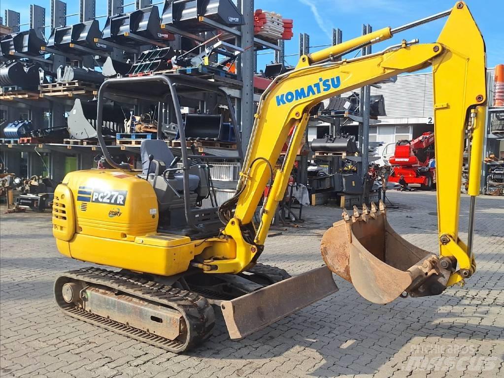Komatsu PC27R-8 Minigravemaskiner
