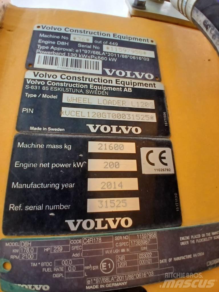 Volvo L 120 G Læssemaskiner på hjul