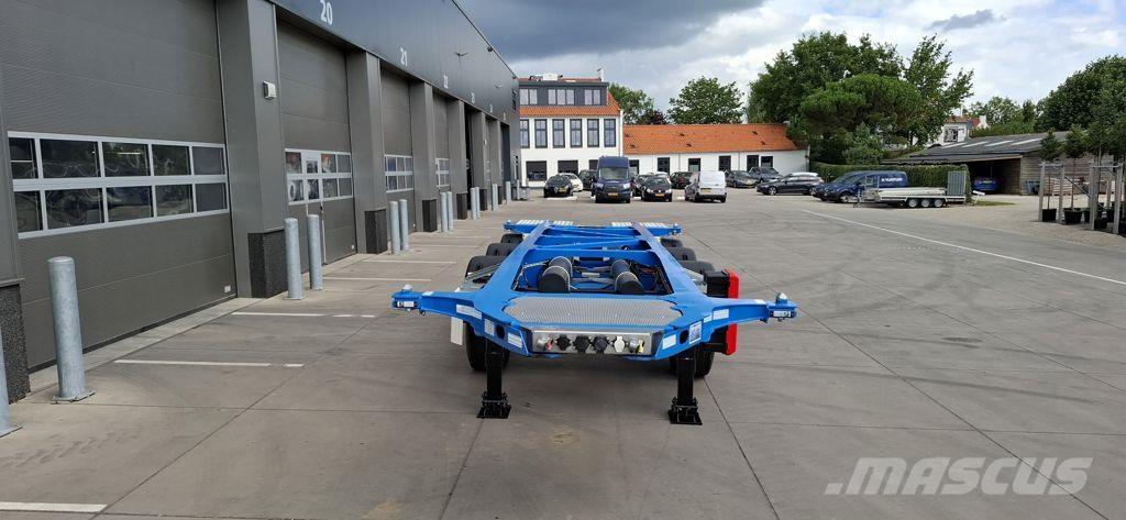 D-tec CC-20-3-T Semi-trailer med containerramme