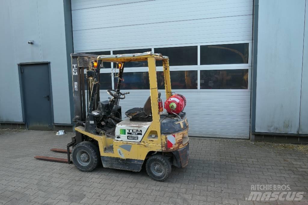 TCM FG 15 N17 LPG gaffeltrucks