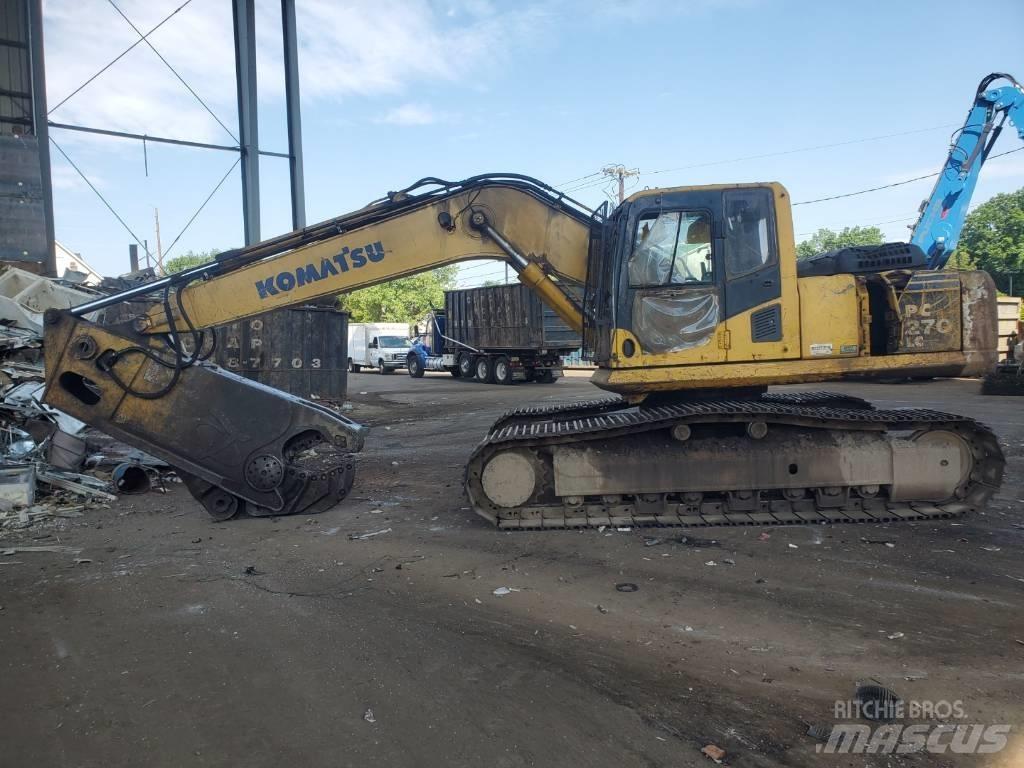 Komatsu PC270LC-8 Gravemaskiner på larvebånd
