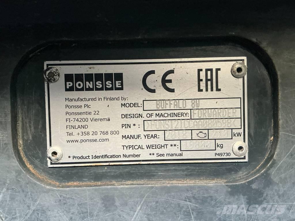 Ponsse Buffalo Udkørselsmaskiner