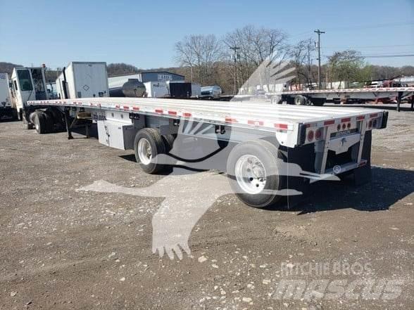 Benson ALUM FLATBED Semi-trailer med lad/flatbed