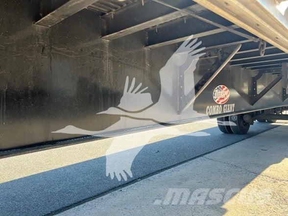 Dorsey COMBO FLAT Semi-trailer med lad/flatbed
