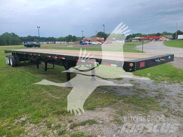 Fruehauf STEEL FLAT Semi-trailer med lad/flatbed