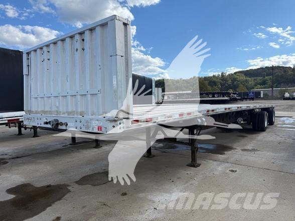 Manac 48' COMBO FLATBED Semi-trailer med lad/flatbed