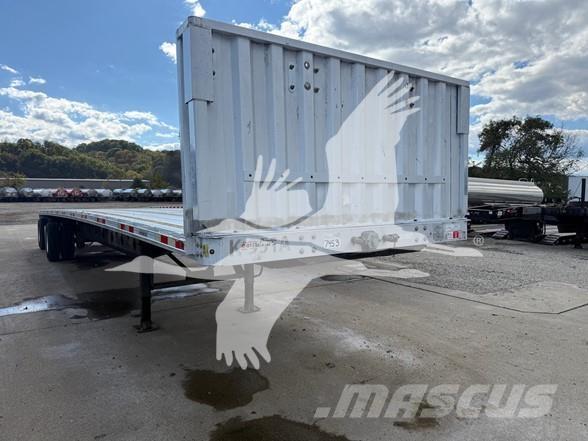 Manac 48' COMBO FLATBED Semi-trailer med lad/flatbed