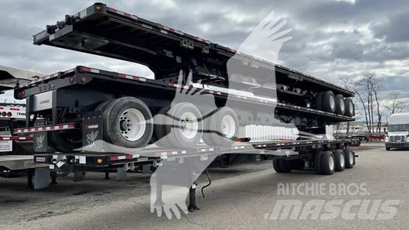 Manac EXTENDABLE Semi-trailer med lad/flatbed
