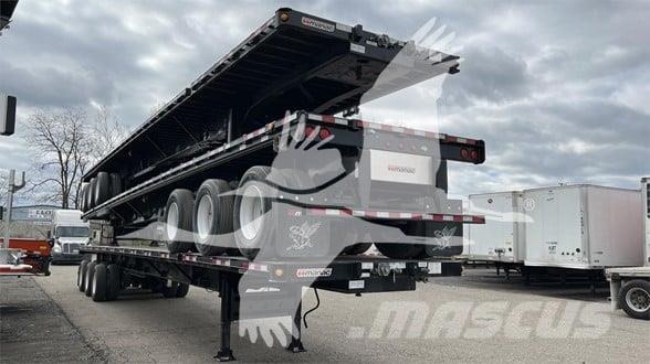 Manac EXTENDABLE Semi-trailer med lad/flatbed