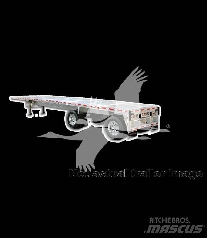 Ravens ALUM FLATBED Semi-trailer med lad/flatbed