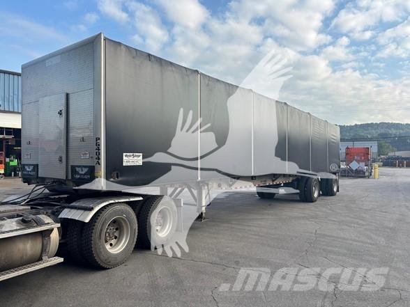 Reitnouer BIG BUBBA Semi-trailer med Gardinsider