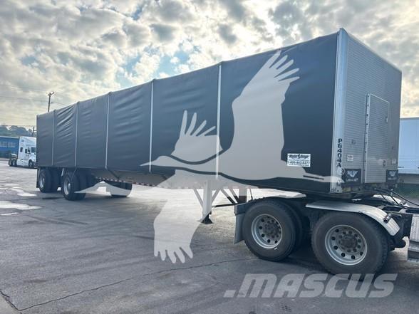 Reitnouer BIG BUBBA Semi-trailer med Gardinsider