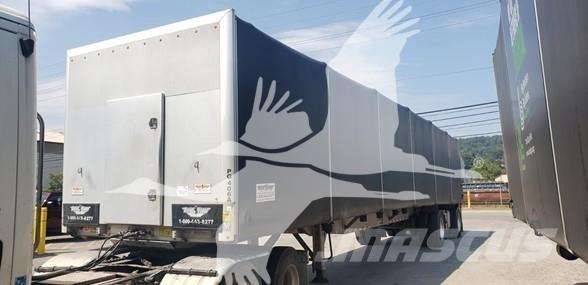 Reitnouer BIG BUBBA Semi-trailer med Gardinsider