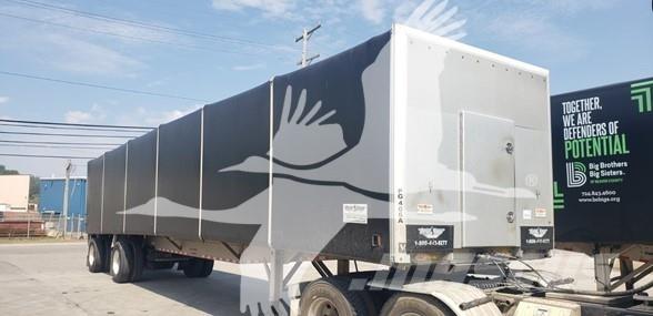 Reitnouer BIG BUBBA Semi-trailer med Gardinsider