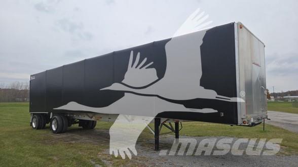 Reitnouer BIG BUBBA Semi-trailer med Gardinsider