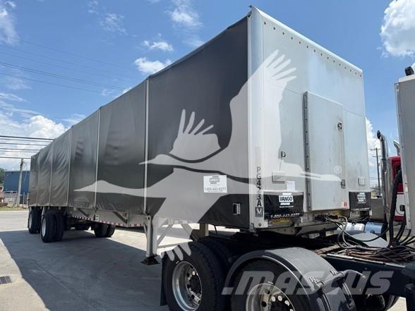 Reitnouer BIG BUBBA Semi-trailer med Gardinsider