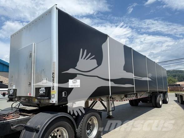 Reitnouer BIG BUBBA Semi-trailer med Gardinsider