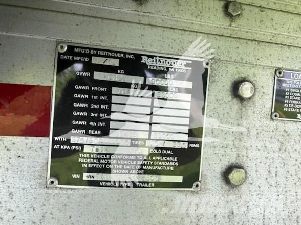 Reitnouer MAXMISER Semi-trailer med Gardinsider