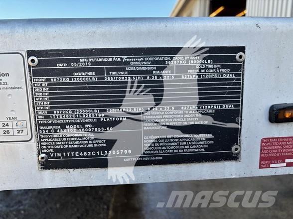 Transcraft D-EAGLE II Semi-trailer blokvogn