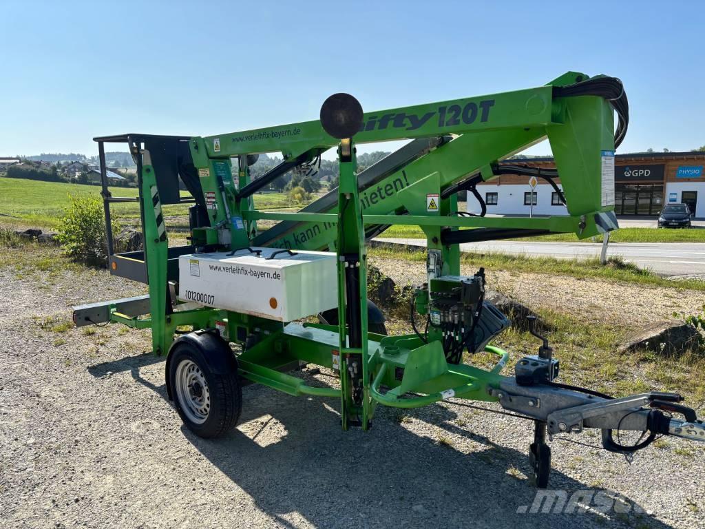Niftylift 120 T Trailermonterede lifte