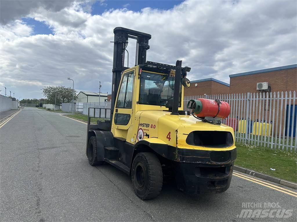 Hyster H8.0FT9 LPG gaffeltrucks