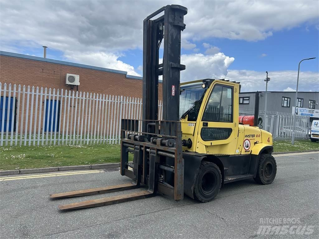 Hyster H8.0FT9 LPG gaffeltrucks