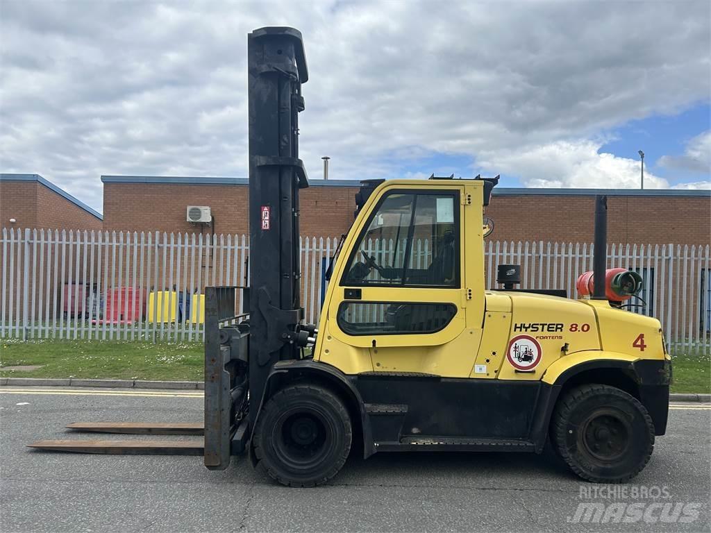 Hyster H8.0FT9 LPG gaffeltrucks