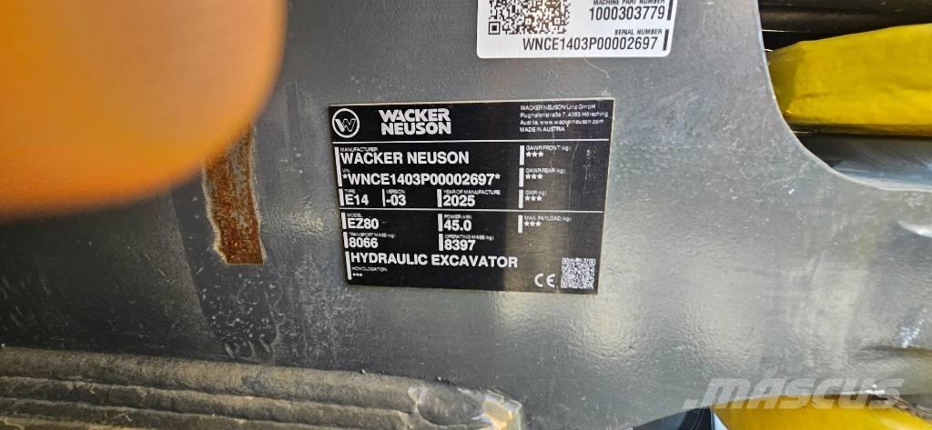 Wacker Neuson EZ 80 Midi-gravemaskiner 7t - 12t