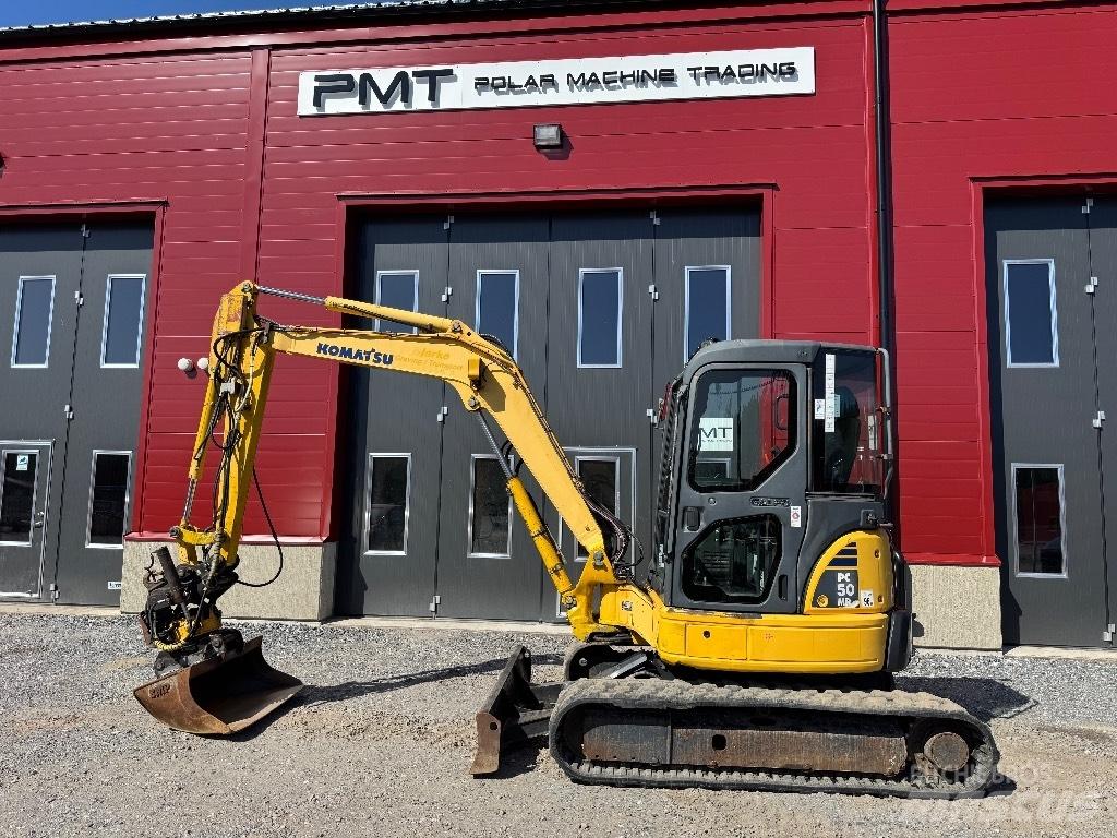 Komatsu PC 50 Minigravemaskiner