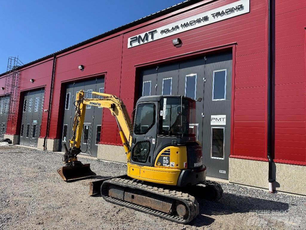 Komatsu PC 50 Minigravemaskiner