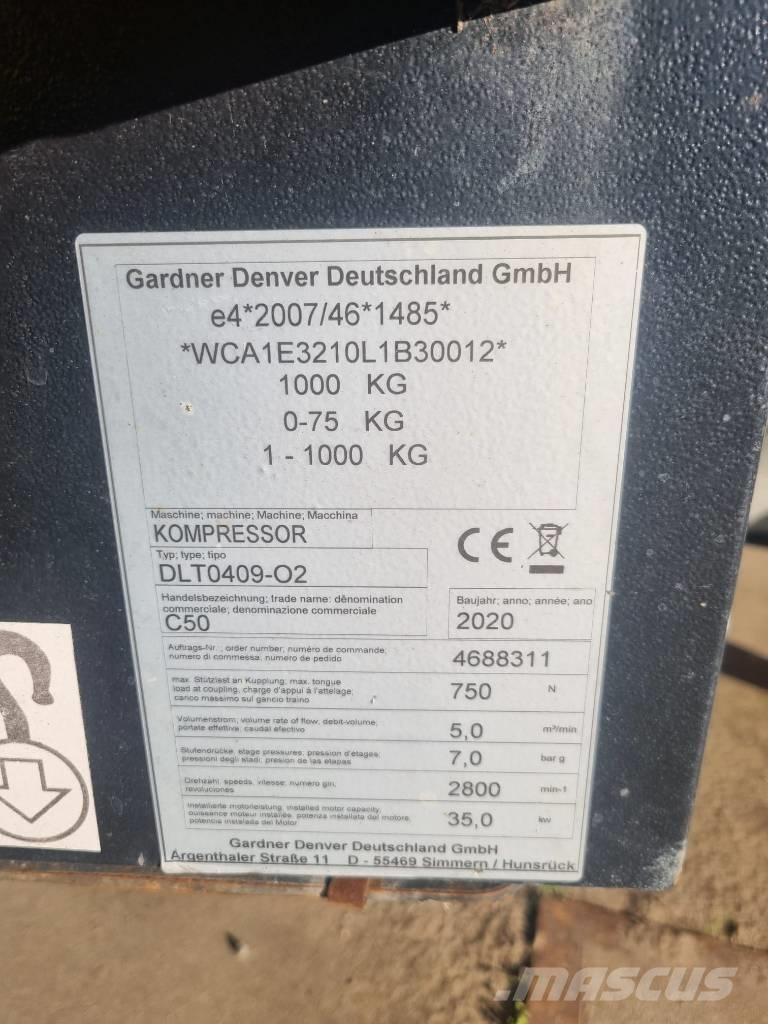 Compair C50 Kompressorer