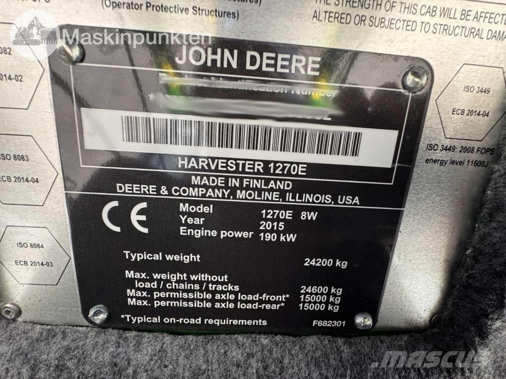 John Deere 1270 E Skovningsmaskiner