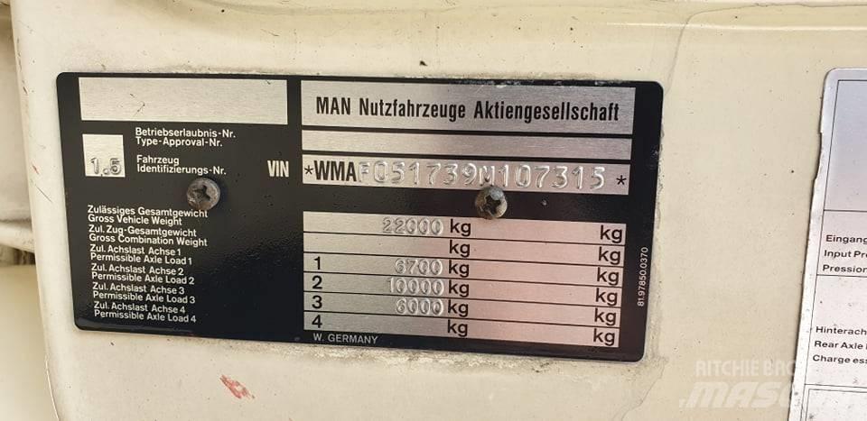 MAN 26.422 Lastbil - Gardin