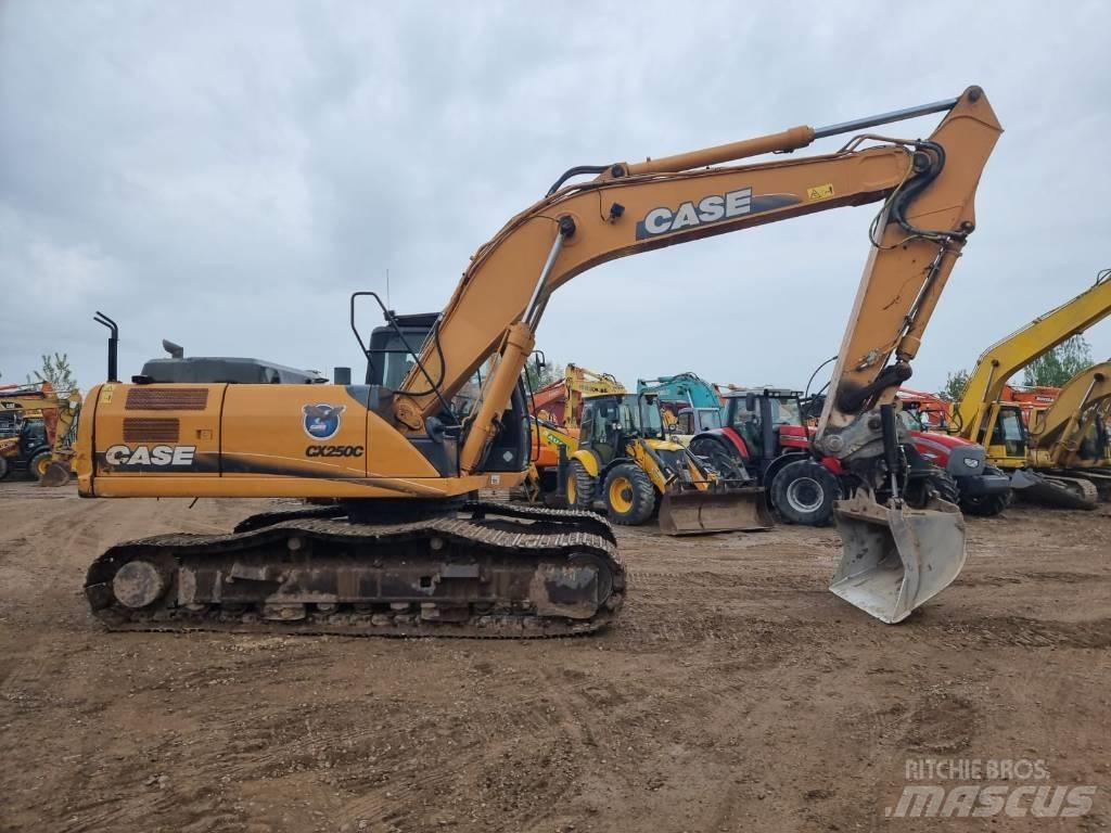 CASE CX 250 C Gravemaskiner på larvebånd